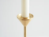 Brass Candleholder - Cone