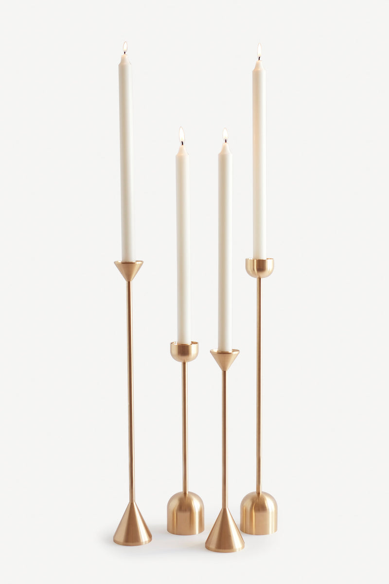 Brass Candleholder - Dome