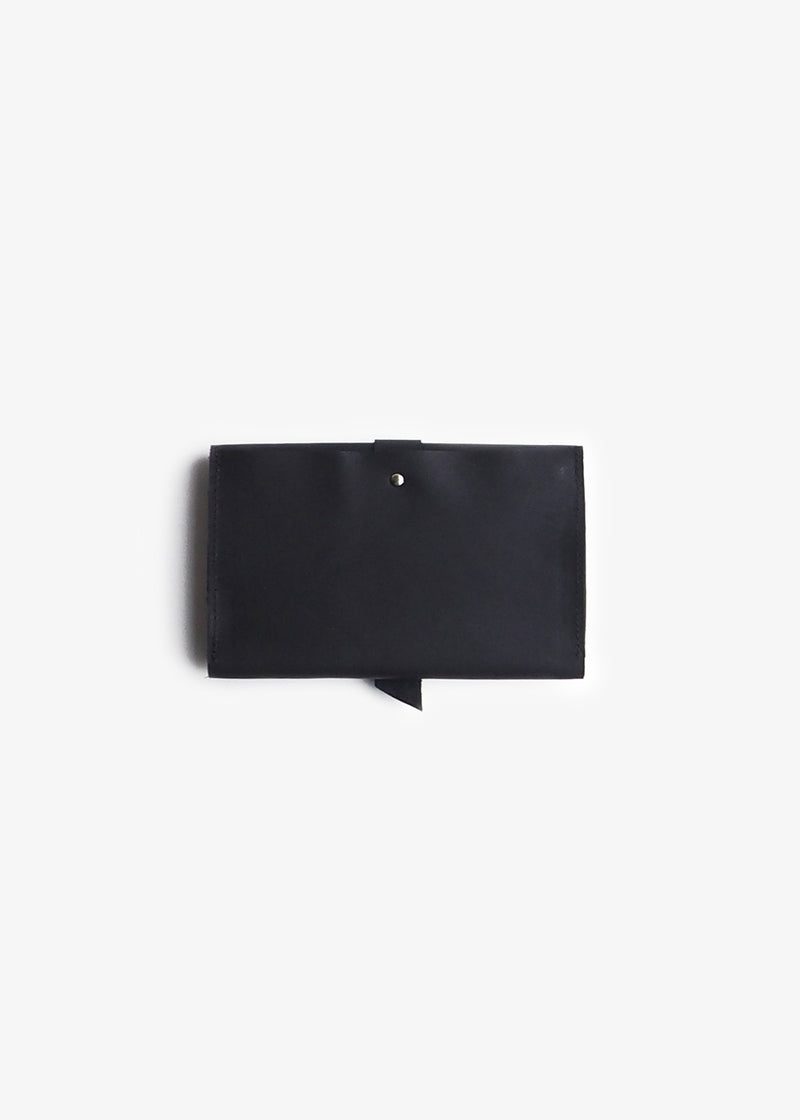 PUC Leather Wallet  - Black