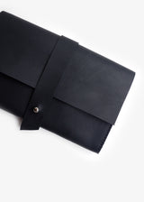 PUC Leather Wallet  - Black
