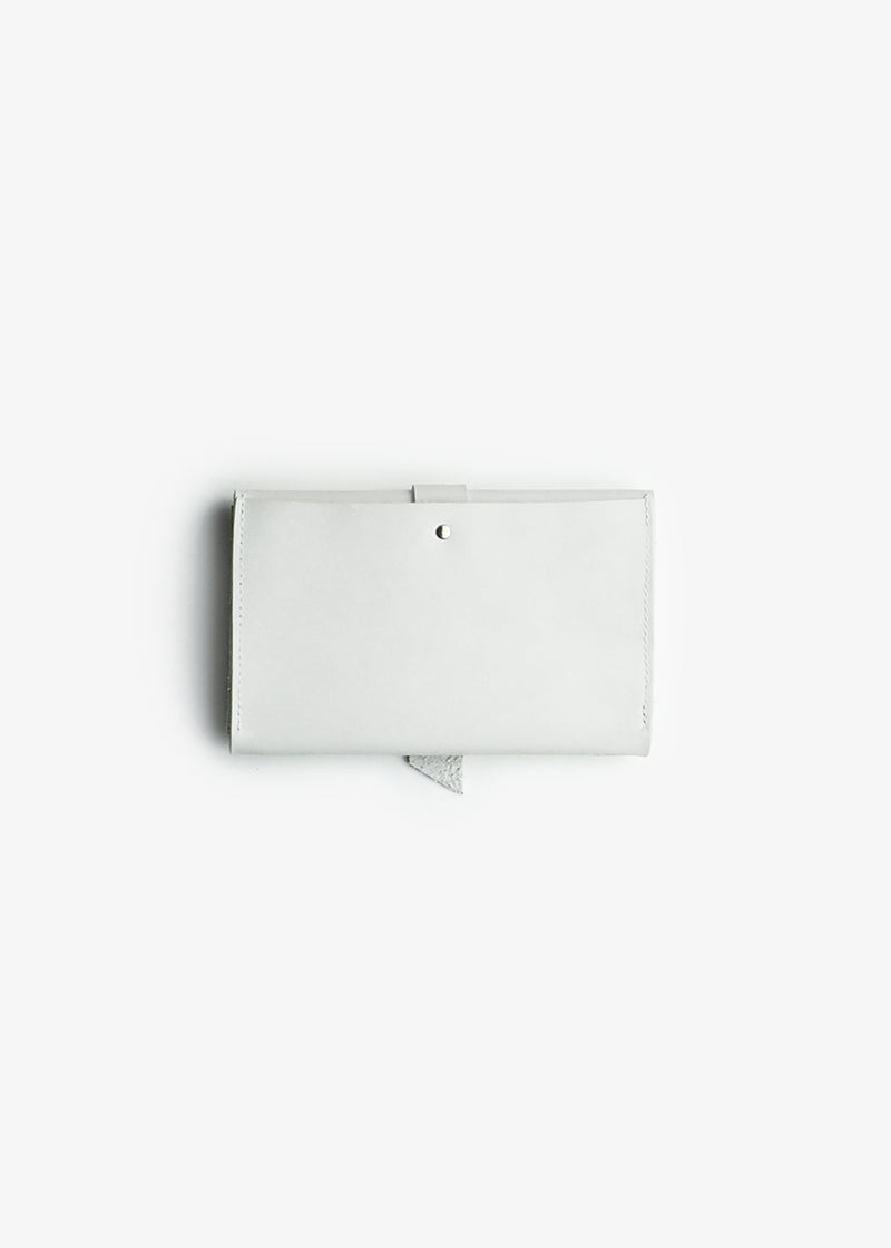 PUC Leather Wallet - Off White