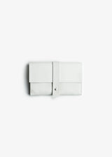 PUC Leather Wallet - Off White