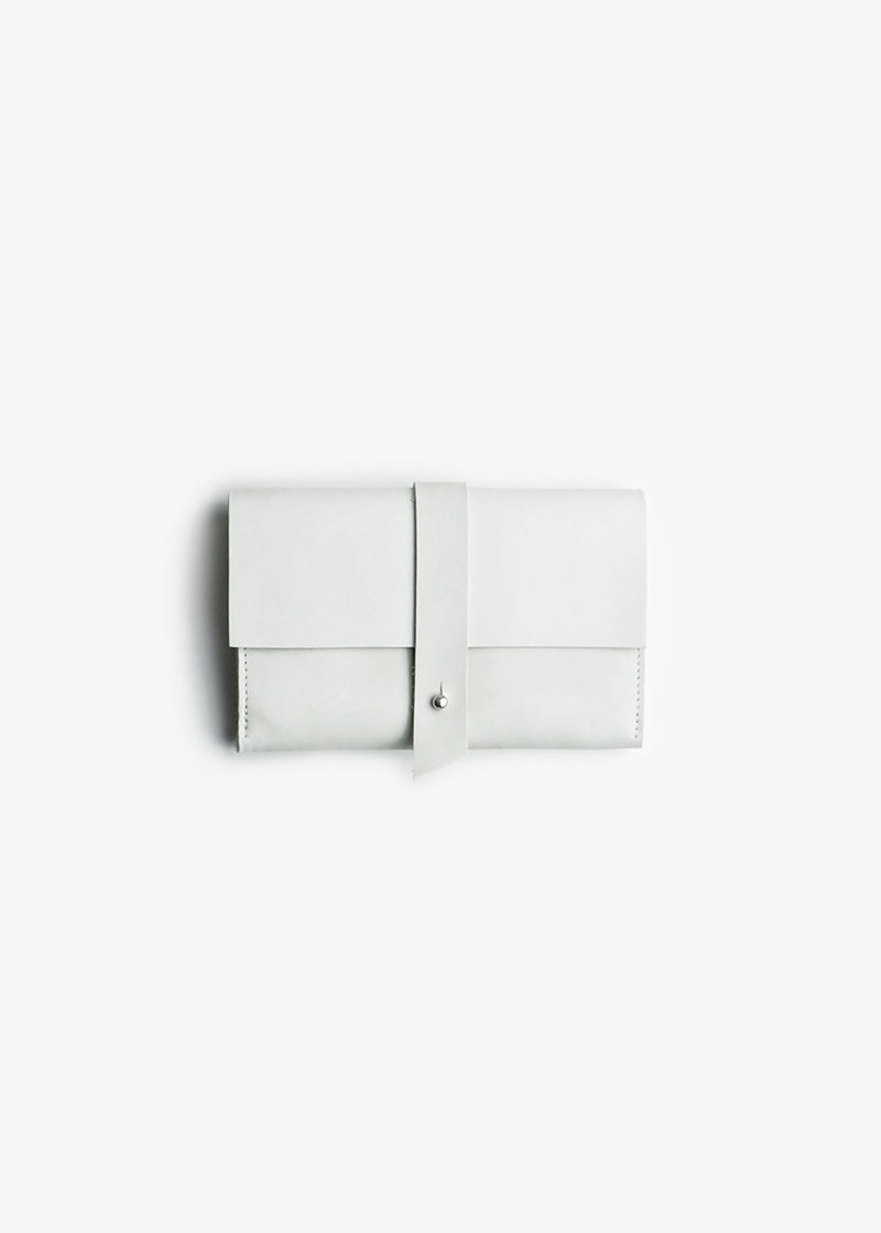 PUC Leather Wallet - Off White