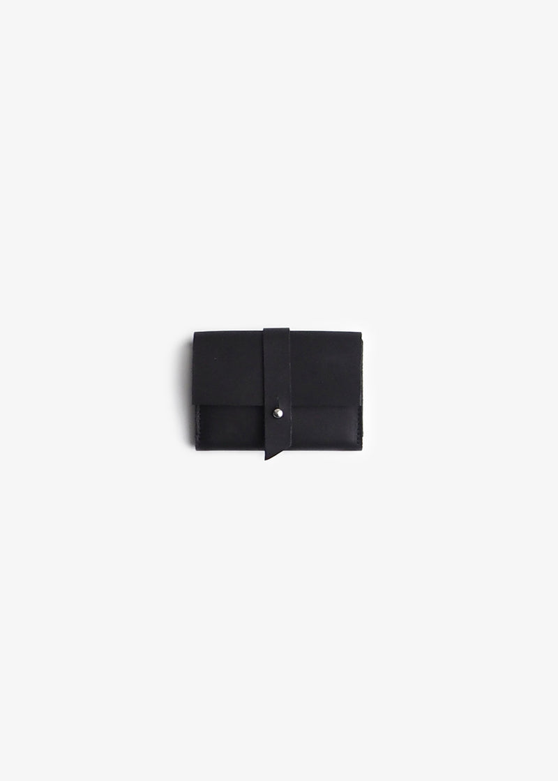 PUC Leather Wallet  - Black