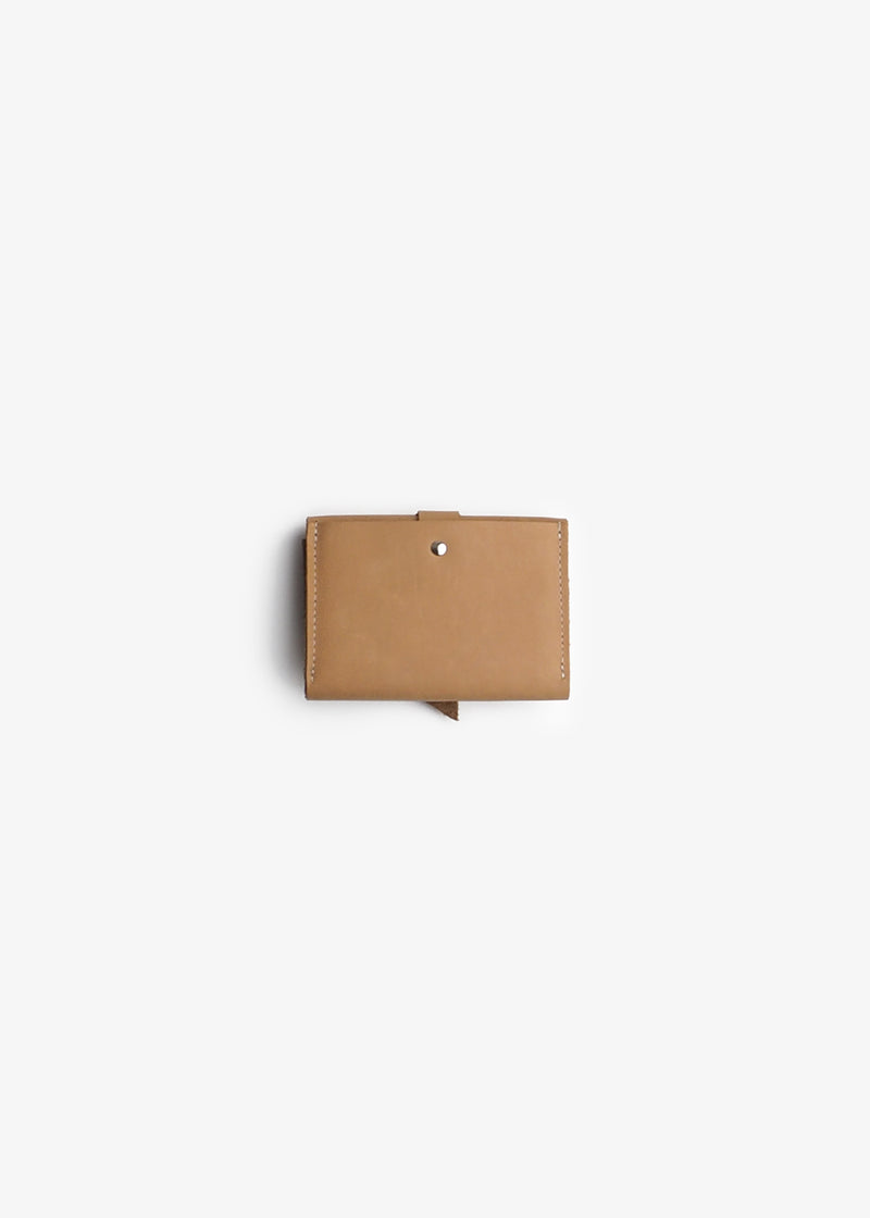 PUC Leather Wallet  - Cognac