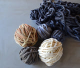 Chunky Knit Blanket w/ Tassels
