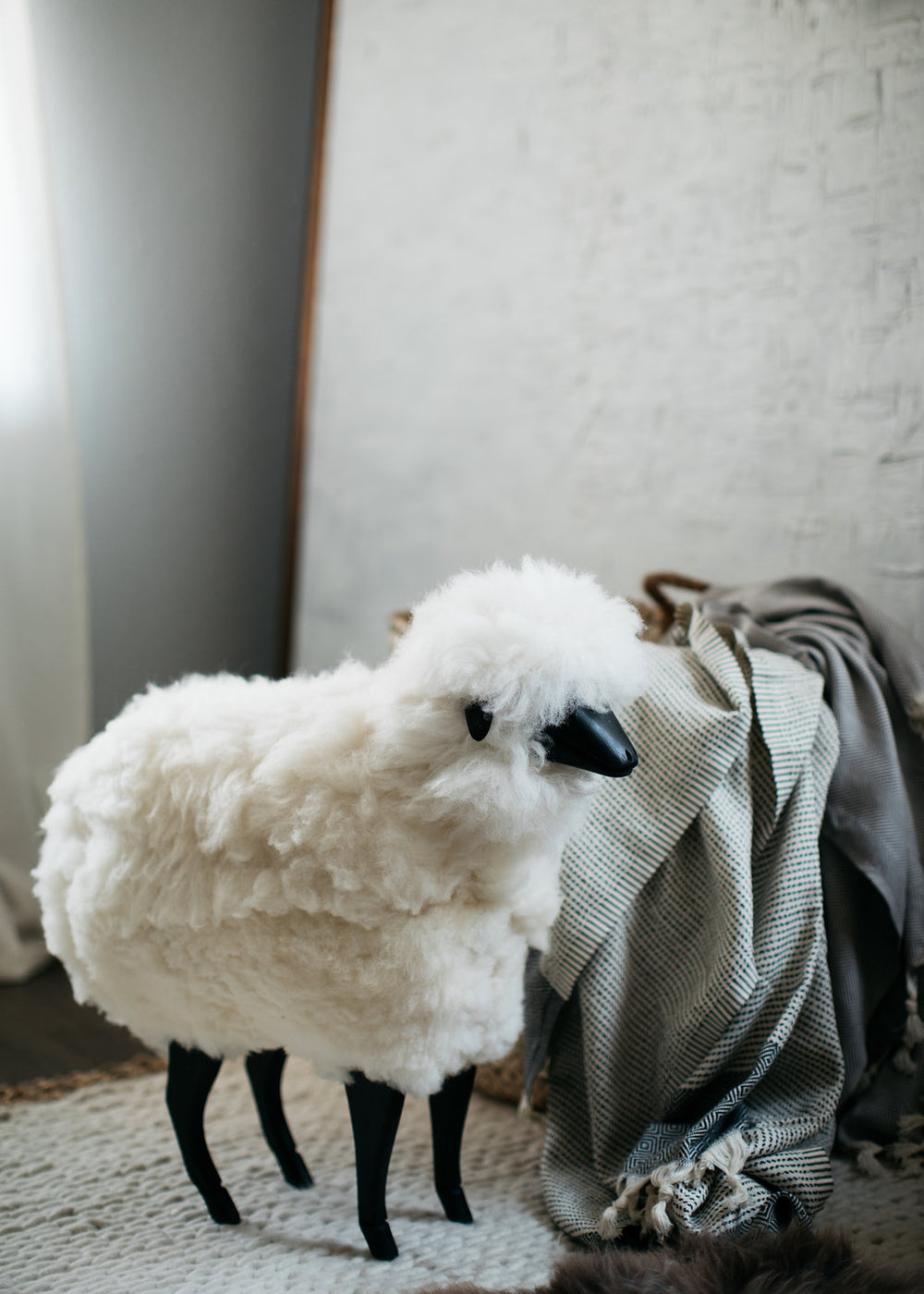 Wooden Sheep Family - Black Wood – Hygge Life