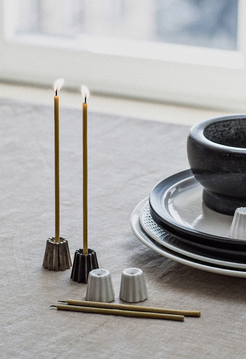 Mini Candleholder - Beeswax Candles